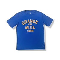 The Original Orange & Blue Skies Breathable Tee – Blue
