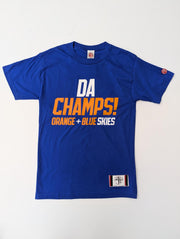 Orange & Blue Skies "DA CHAMPS!" Championship Tee | 40 Acres Limited Edition