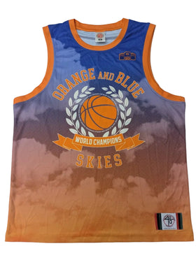 Orange & Blue Skies X Champion "Da Champs" Jersey | Official Spike Lee 40 Acres