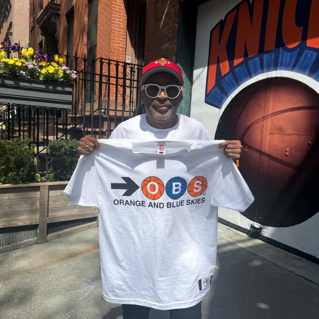 Orange & Blue Skies NYC Subway Inspired Tee | Official Spike Lee 