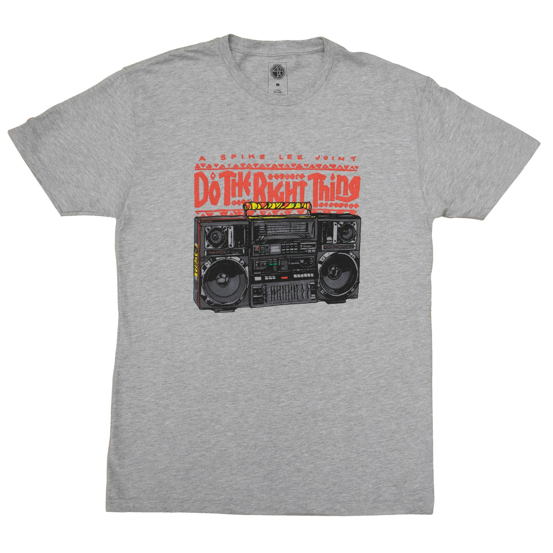 Do The Right Thing Radio T-Shirt - Heather Grey – S.J